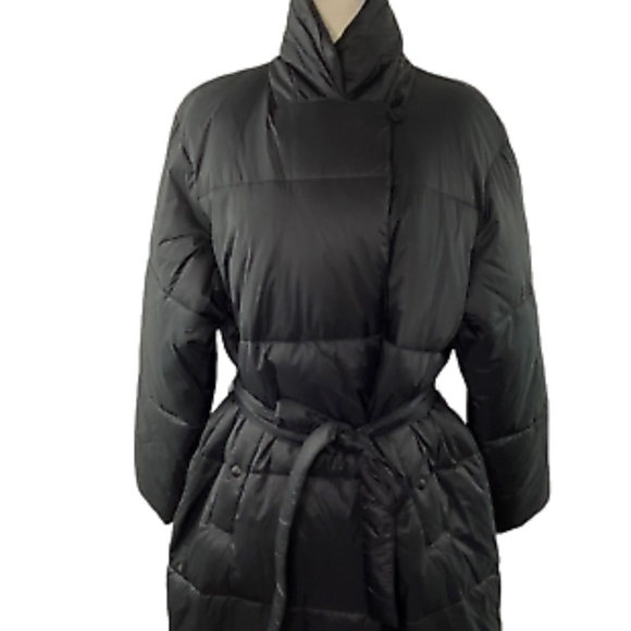 Petite puffer wrap coat with PrimaLoft® - Picture 3 of 4